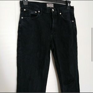 Agolde black jeans